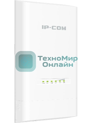 Наружная точка доступа IP-COM CPE12, 5 ГГц, до 867 Мбит/с, IP65, 1х12dbi, PoE, 2х1 Гбит/с, молниезащита 6000В