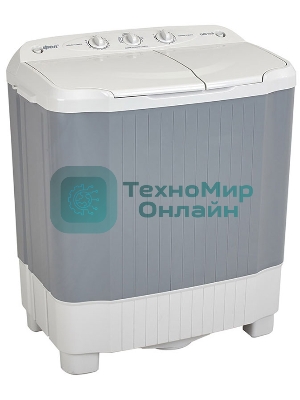 Стиральная машина Фея СМП 50 Н серый-светло серый загрузка вертикальная 5 кг, 1350 об/мин., класс: А