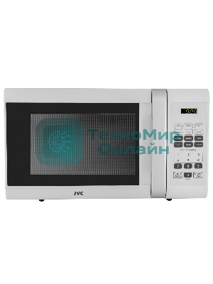 Микроволновая печь JVC JK-MW400S белый, 23 л, 800 Вт, переключатели - сенсор