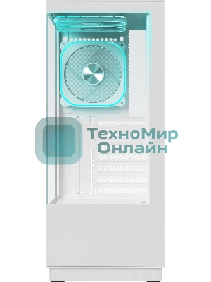 Компьютерный корпус Defender HyperHub белый,ATX,3fans,switch&M/BSync