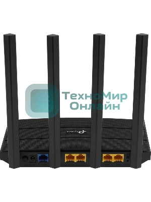 Роутер беспроводной TP-Link Archer C6U AC1200 10/100/1000BASE-TX/4G ready черный