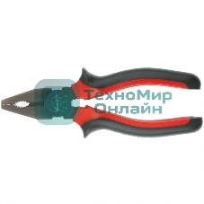 Плоскогубцы Matrix черный Nickel 200 мм, комбинированные, двухкомпонентные рукоятки