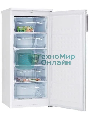 Морозильная камера Hansa FZ208.3, белый, 140л, 4 ящика