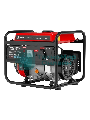 Генератор бензиновый MTX RS-1500, 1,1 кВт, 230В, ручной стартер