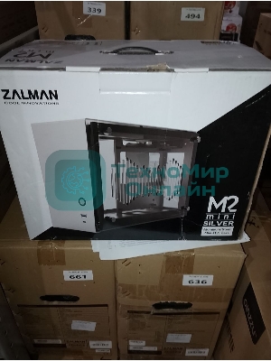(Поврежденная упаковка) Корпус SFF Zalman M2 MINI silver (mini-ITX, без БП, USB3.2 Type-A + USB3.2 Type-C) (Zalman M2 mini Silver)