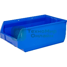 Ящик сплошной ТАРА.РУ Palermo 5005 синий 500х310х200мм PP 10041