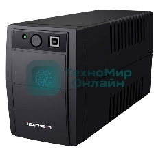 Источник бесперебойного питания Ippon Back Basic 1050 Euro 600Вт 1050ВА черный