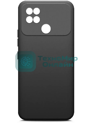 Чехол (клип-кейс) BoraSCO для Xiaomi Poco C40 черный (70746)
