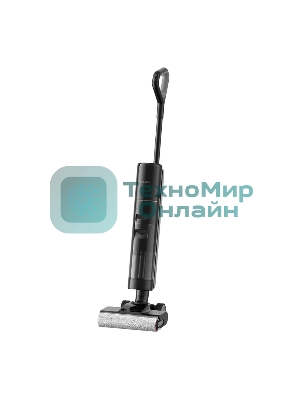 Моющий пылесос вертикальный Dreame H13 Pro, черный/черный, питание от аккумулятора, 250 Вт, уборка влажная и сухая, пылесборник контейнер 0.7 л, работа от АКБ max 40 мин