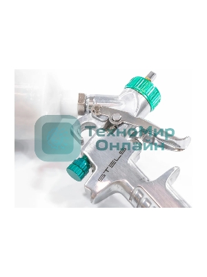 Краскопульт пневматический Stels ag 810 hvlp 57361 гравитационный сопло 0.8мм и 1мм