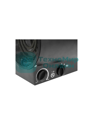 Пушка тепловая электрическая Rexant круглая, прямоугольная подставка, ТЭН, 3кВт