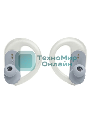 Наушники TWS JBL Endurance Peak 3 белый, внутриканальные с заушным креплением, Bluetooth, до 50 ч