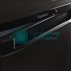 Холодильник Бирюса B408 черный однокамерный 88/27л морозилка сверху