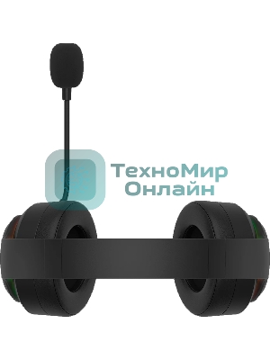 Гарнитура Bloody GR520 чёрный, беспроводная + проводная, радиоканал, до 40 ч, подсветка