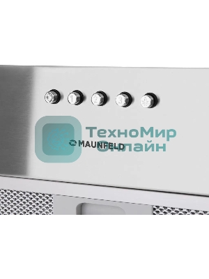 Вытяжка встраиваемая Maunfeld Crosby Power 50 нержавеющая сталь, 50 см, 1050 куб. м/ч, 51.8 дБ