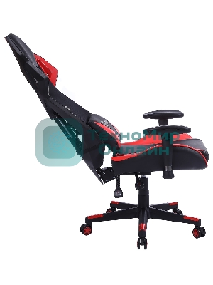 Кресло Cactus CS-CHR-090BLR черный, экокожа