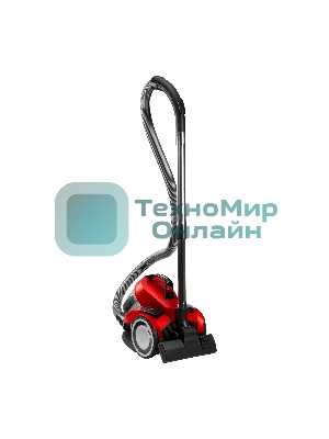Пылесос Galaxy Line GL 6224 красный/черный, 300/2400 Вт, уборка сухая, пылесборник контейнер 2 л
