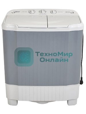 Стиральная машина Фея СМП 50 Н серый-светло серый загрузка вертикальная 5 кг, 1350 об/мин., класс: А