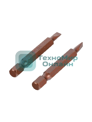 Бита EDGE by PATRIOT SL4,0, сталь S2, длина 50 мм, 2шт в блистере