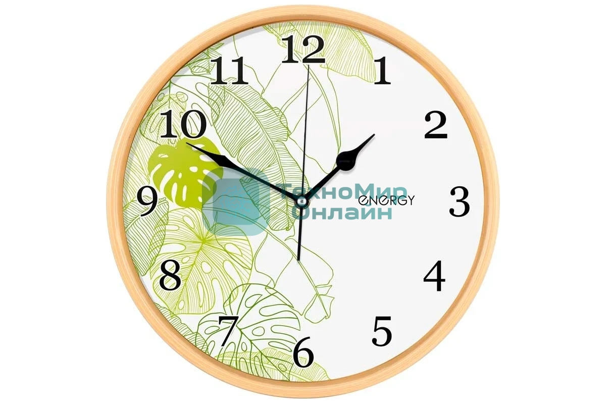 Часы настенные кварцевые Energy модель ЕС-108 круглые