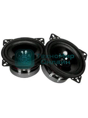 Колонки автомобильные Ural Молния АС-МЛ100 (без решетки) 100Вт 90дБ 4Ом 10 см (4дюйм) (ком.: 2кол.) широкополосные однополосные