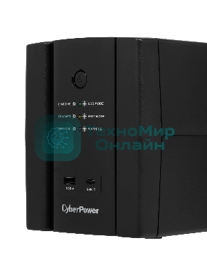 Источник бесперебойного питания CyberPower UT1500EIG/1500 ВА/900 Вт/USB/RJ-11/RJ-45/6xIEC 320 C13 (компьютерная)