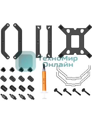 Кулер ID-COOLING SE-226-XT черный 120мм алюминий/медь 1800rpm 35db 4-pin 250W 154мм