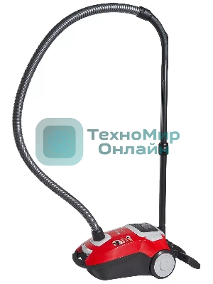 Пылесос IDEAL VC-2000 красный, 450/2000 Вт, уборка сухая, пылесборник мешок 2.3 л