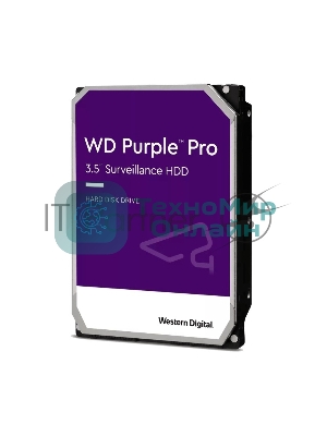 Жесткий диск Western Digital Original SATA-III 18Tb WD181PURP Video Purple Pro (7200rpm) 512Mb 3.5