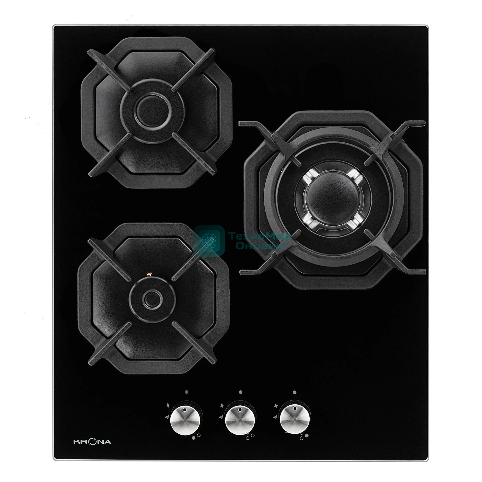 Газовая варочная панель Krona ALBERO 45 BL