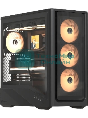 Компьютерный корпус AeroCool/Formula Air Power G9 DUO черный без БП ATX 5x120мм 3x140мм 2xUSB3.0 1xUSB3.1 audio bott PSU