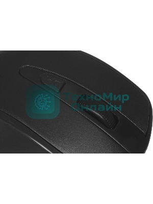 Мышь беспроводная Defender Datum MM-265 черный, 1600 dpi, радиоканал, USB, кнопки - 4