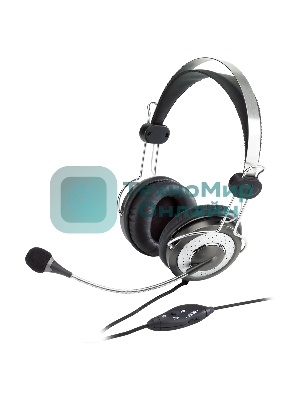 Гарнитура Genius HS-04SU черный/серый, проводная
