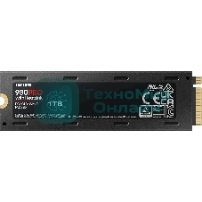 Накопитель SSD Samsung 980 PRO, 1TB, PCIe 4.0 x4, M.2 2280, NVMe, R/W 7000/5000, с радиатором