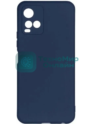 Чехол (клип-кейс) DF vCase-06, для Vivo Y21/Y33s, синий vcase-06 (blue)