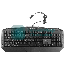 Комплект клавиатура+мышь Qumo Dominator K66/M83 проводной, USB, 3200 DPI, чёрный