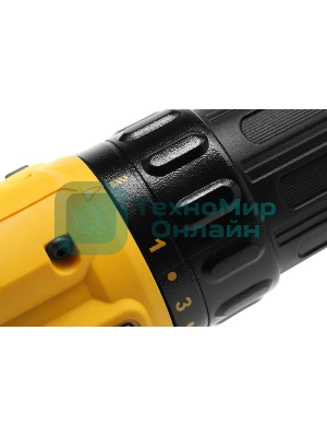 Дрель-шуруповерт DeWalt DCD710D2-QW, 10,8 В, 2 Ач, 24 Нм, щеточный