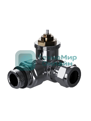 Набор термостатический трехосевой Royal Thermo Design Pro 15мм М30х1,5 (Хром)