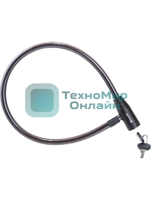 Замок тросовый универсальный Matrix 12х650 мм