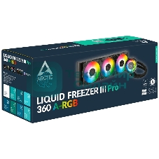 Система жидкостного охлаждения Arctic Cooling Liquid Freezer III Pro 360 ARGB ACFRE00184A черный 120мм алюминий+медь 2500rpm 31db 4-pin