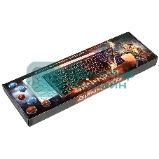 Клавиатура проводная Dialog Gan-Kata KGK-16U BLACK - игровая с RGb-подсветкой, USB, черная