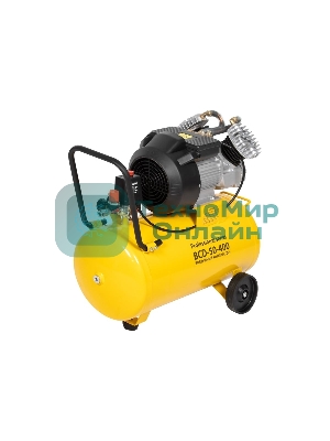 Компрессор поршневой воздушный масляный Ballu BCD-50-400 желтый