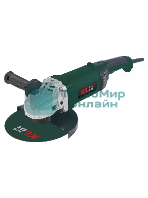 Угловая шлифовальная машина бесщеточная (болгарка) KLPRO KLBT88230 (сеть, 2800Вт, 230мм, 5500об/мин)