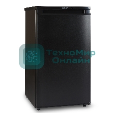 Холодильник Бирюса B408 черный однокамерный 88/27л морозилка сверху