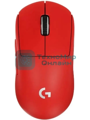 Мышь беспроводная Logitech G PRO X SUPERLIGHT 2 SE красный оптическая 44000dpi беспров. USB-C (910-007474)