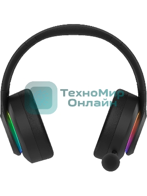 Гарнитура Bloody GR520 чёрный, беспроводная + проводная, радиоканал, до 40 ч, подсветка