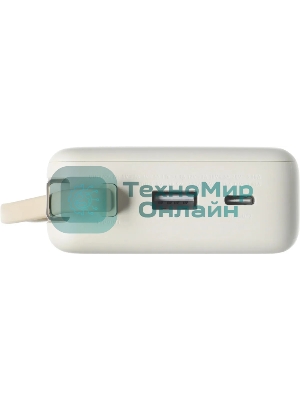 Портативный аккумулятор со встроенным кабелем Xiaomi 67W Power Bank 20000 (Integrated Cable) Tan (BHR08O7GL)