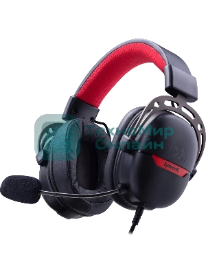 Гарнитура Redragon Aurora чёрный, проводная, USB