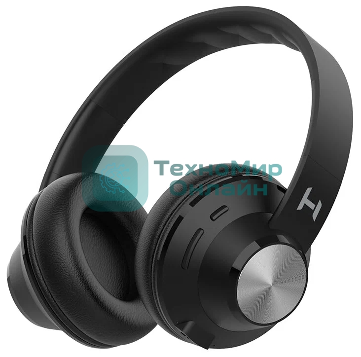 Беспроводные/проводные наушники Harper HB-412 черный, накладные, Bluetooth + проводной, до 8 ч