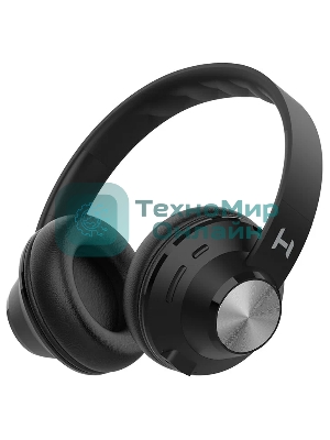 Беспроводные/проводные наушники Harper HB-412 черный, накладные, Bluetooth + проводной, до 8 ч